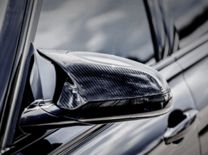 Akrapovic 2014+ BMW M3 (F80) Carbon Fiber Mirror Cap Set - High Gloss