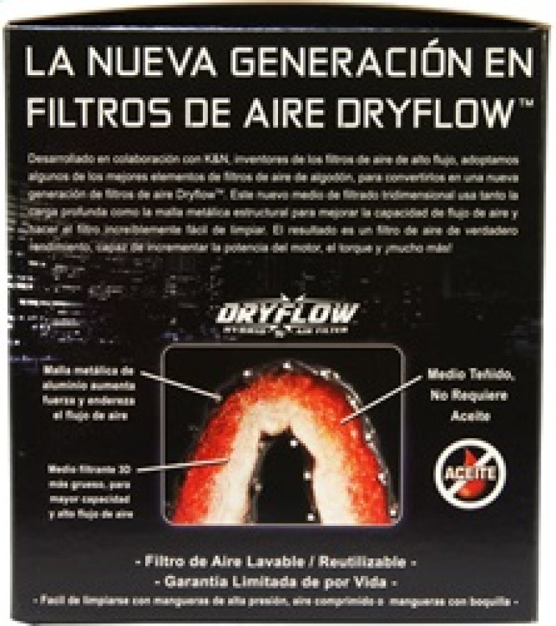 AEM DryFlow Air Filter AIR FILTER ASSY 3in X 5in DRYFLOW