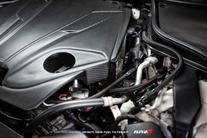 AMS Performance Infiniti Q50/Q60 Red Alpha Flex Fuel Filter Kit (For Use w/ AMS Flex Fuel Kit)