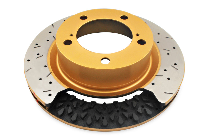 DBA 8/93-94 Nissan Skyline R32 GT-R/95-7/98 R33 & R34 GT-R Front Drilled & Slotted 4000 Series Rotor