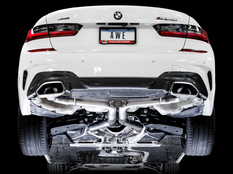 AWE Tuning 2019+ BMW M340i (G20) Track Edition Exhaust (Use OE Tips)