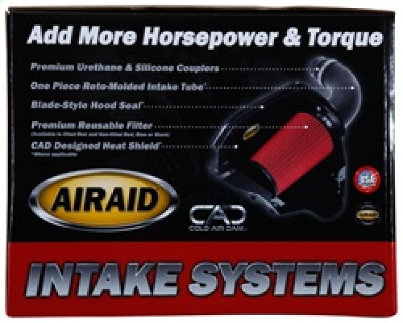 Airaid 11-14 Ford F-150 3.5/3.7L/5.0L /10-14 Raptor CAD Intake System w/ Tube (Dry / Blue Media)
